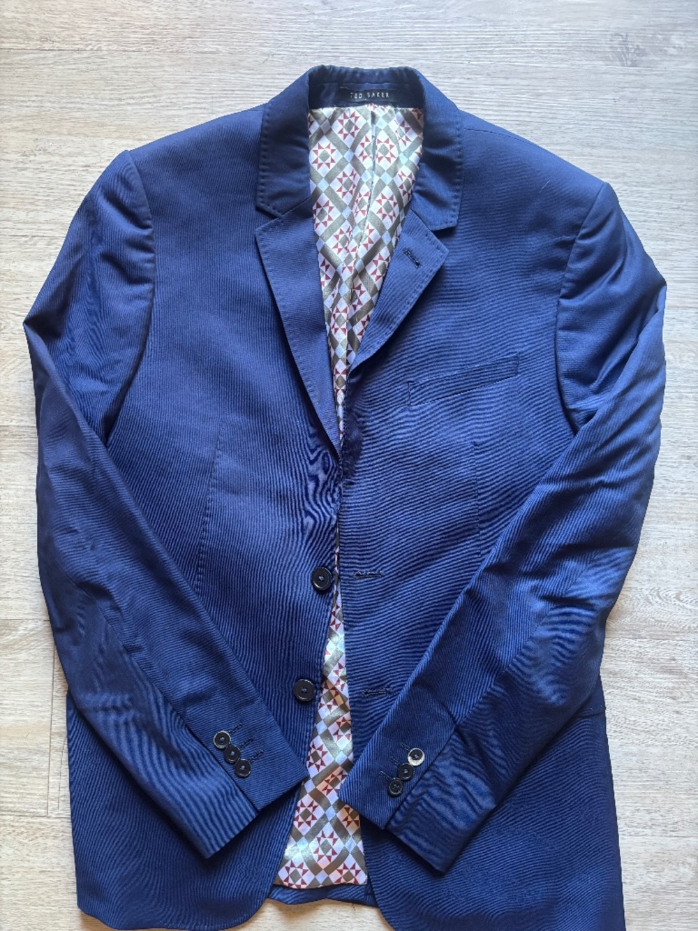 Ted Baker London Modern Fit Blazer Navy Blue Suit jacket 38R